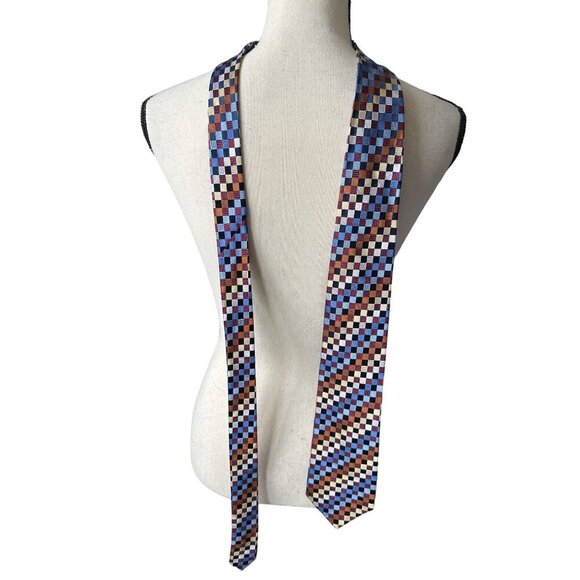 Jos Bank Executive Collection Checkered Multicolored Red - Picture 3 of 4